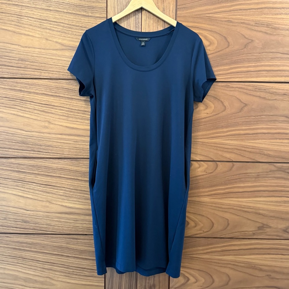 Banana Republic Navy Blue T-Shirt Dress - Sz M
